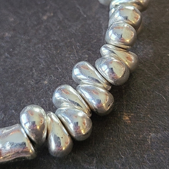 STALAGMITA • Bohemian Bracelet with Swarovski Rose Crystal - Picture 3 of 10